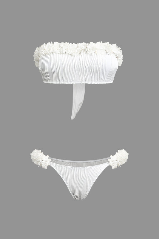 3D Flower Knot Swimsuit