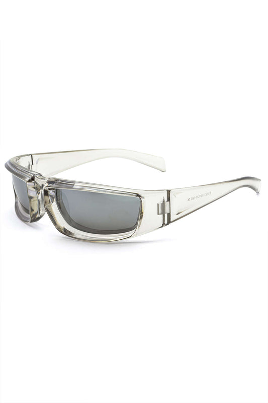 Square Frame Tinted Sunglasses